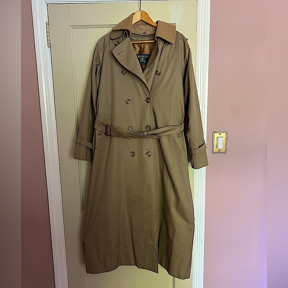 Vintage Burberry Prorsum trench coat Size 14 Extra Extra‎ Long - Picture 2 of 16
